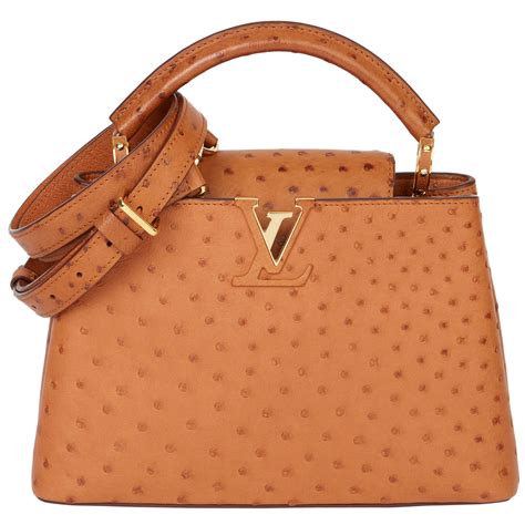 louis vuitton capucines bb ostrich|capucines bb handbags.